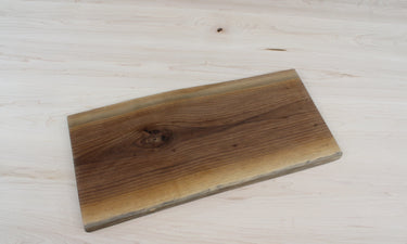 Ready to Ship Live Edge Walnut Charcuterie Serving Tray Slab 17